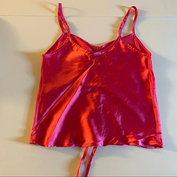 Japna satinlike pink ruched blouse - Picture 9 of 9